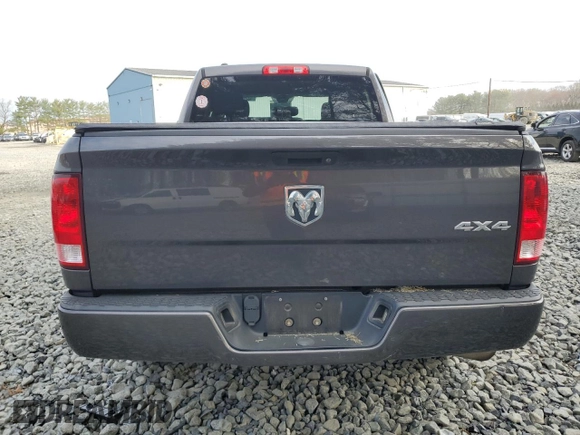 2017 Ram 1500 Express with VIN 1C6RR7FG9HS826900, listed as a Copart auction lot 52293405 with 54,095 mi miles and Salvage Title. Bid and sale history available at carsss.com. Image 6.