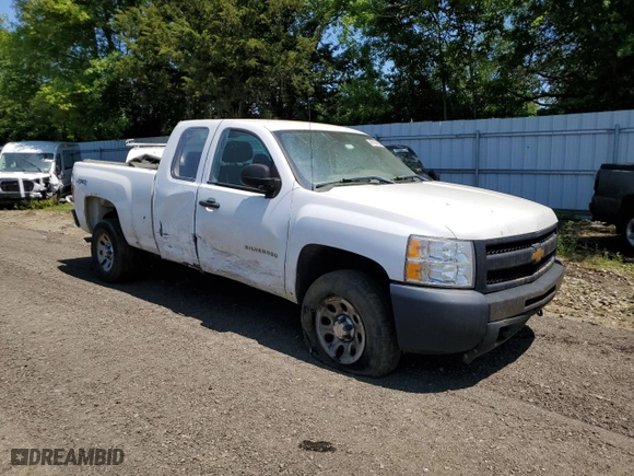 2013 Chevrolet Silverado 1500 Work Truck with VIN 1GCRKPEA0DZ265997, listed as a Copart auction lot 61399024 with 0 mi miles and Salvage Title. Bid and sale history available at carsss.com. Image 4.