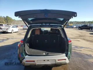 2023 Nissan Pathfinder Platinum with VIN 5N1DR3DH9PC249135, listed as a Copart auction lot 87843415 with 16,796 mi miles and Salvage title. Bid and sale history available at DreamBid. Image 6.