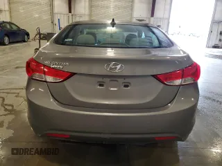2013 Hyundai Elantra GLS with VIN 5NPDH4AEXDH390531, listed as a Copart auction lot 60147585 with 78,123 mi miles and Salvage title. Bid and sale history available at DreamBid. Image 6.