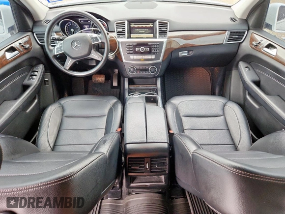 2014 Mercedes-Benz M 350 with VIN 4JGDA5HB3EA391966, listed as a Copart auction lot 60421605 with 130,874 mi miles and Salvage title. Bid and sale history available at DreamBid. Image 8.