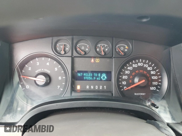 2010 Ford F-150 XL z VIN 1FTEX1EW9AFD85903, wystawiony jako Copart lot #57045945 z przebiegiem 97 056 mil mil oraz Szkoda całkowita • Salvage title. Historia ofert i sprzedaży dostępna na DreamBid. Obrazek 9.