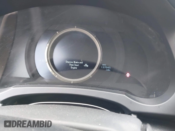 2017 Lexus IS 200t with VIN JTHBA1D21H5043573, listed as a IAAI auction lot 42197503 with 137,045 mi miles and . Bid and sale history available at DreamBid. Image 7.