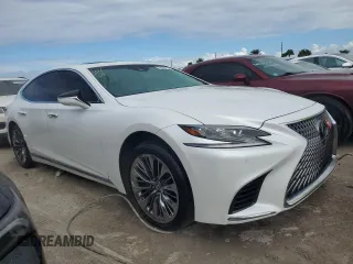 2019 Lexus LS with VIN JTHB51FF4K5007906, listed as a Copart auction lot 78994754 with 30,488 mi miles and Non Repairable. Bid and sale history available at carsss.com. Image 4.
