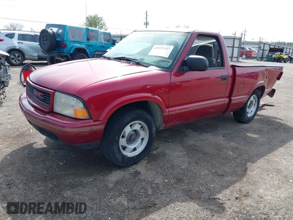 1999 GMC Sonoma with VIN 1GTCS1443X8530274, listed as a IAAI auction lot 41937187 with 210,244 mi miles. Bid and sale history available at carsss.com. Image 18.