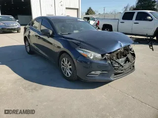 2017 Mazda Mazda3 4-Door Sport with VIN JM1BN1U74H1101474, listed as a Copart auction lot 88930435 with 138,327 mi miles and Salvage Title. Bid and sale history available at carsss.com. Image 10.