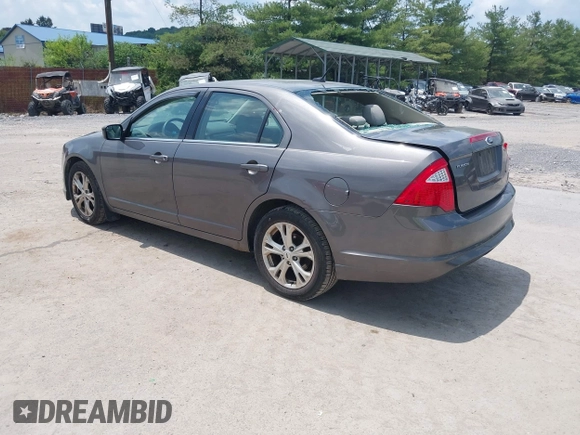 2012 Ford Fusion SE with VIN 3FAHP0HA8CR155501, listed as a IAAI auction lot 42593452 with 145,269 mi miles and . Bid and sale history available at DreamBid. Image 3.