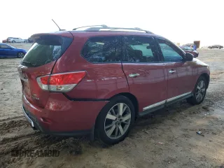 2014 Nissan Pathfinder S with VIN 5N1AR2MM9EC600620, listed as a Copart auction lot 52023385 with 133,788 mi miles and Salvage title. Bid and sale history available at DreamBid. Image 3.