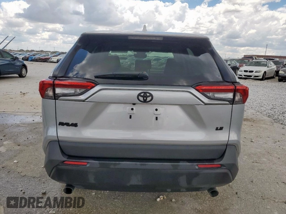 2023 Toyota RAV4 LE with VIN 2T3H1RFV9PC231302, listed as a Copart auction lot 56565635 with 24,594 mi miles and Clean title. Bid and sale history available at DreamBid. Image 6.