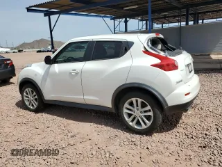 2013 Nissan Juke S with VIN JN8AF5MR5DT217481, listed as a Copart auction lot 51188725 with 105,975 mi miles and Clean Title. Bid and sale history available at carsss.com. Image 2.