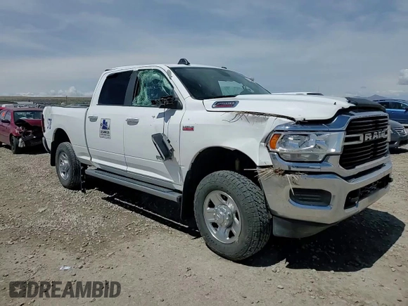 2019 Ram 2500 Big Horn with VIN 3C6UR5DJ7KG726578, listed as a Copart auction lot 54766675 with 126,084 mi miles and Salvage title. Bid and sale history available at DreamBid. Image 13.