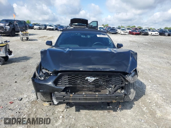 2017 Ford Mustang V6 with VIN 1FATP8EM9H5343722, listed as a Copart auction lot 56853995 with 170,646 mi miles and Salvage title. Bid and sale history available at DreamBid. Image 5.