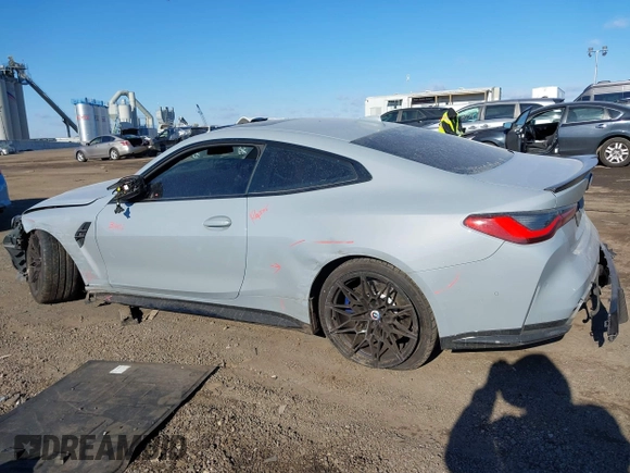 2022 BMW M4 Competition xDrive with VIN WBS43AZ02NCK30252, listed as a IAAI auction lot 41292302 with 44,704 mi miles. Bid and sale history available at carsss.com. Image 15.