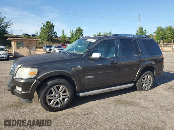 2008 Ford Explorer Limited z VIN 1FMEU758X8UA01092, wystawiony jako Copart lot #61144085 z przebiegiem 137 227 mil mil oraz Szkoda całkowita • Salvage title. Historia ofert i sprzedaży dostępna na DreamBid. Obrazek 1.