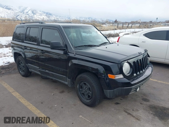 2013 Jeep Patriot Sport with VIN 1C4NJPBA3DD237887, listed as a IAAI auction lot 41599995 with 144,673 mi miles and . Bid and sale history available at DreamBid. Image 1.