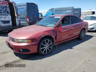 2002 Mitsubishi Galant ES z VIN 4A3AA46G12E090145, wystawiony jako Copart lot #68953104 z przebiegiem 135 395 mil mil oraz Szkody całkowita. Historia ofert i sprzedaży dostępna na DreamBid. Obrazek 1.