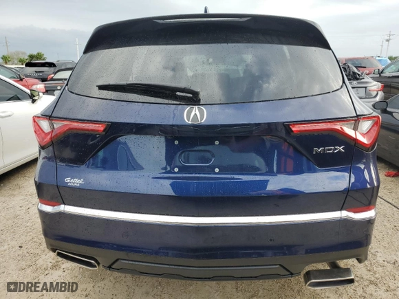 2024 Acura MDX w/Technology Package with VIN 5J8YD9H44RL007954, listed as a Copart auction lot 74457754 with 3,148 mi miles and Non Repairable. Bid and sale history available at carsss.com. Image 6.