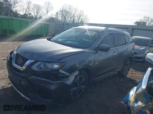 2018 Nissan Rogue S with VIN 5N1AT2MT9JC734272, listed as a IAAI auction lot 41207863 with 96,383 mi miles. Bid and sale history available at carsss.com. Image 17.