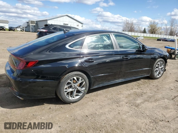 2023 Hyundai Sonata SEL with VIN KMHL64JA6PA321731, listed as a Copart auction lot 51742425 with 15,267 mi miles and Clean Title. Bid and sale history available at DreamBid. Image 3.