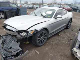 2016 Ford Mustang GT with VIN 1FA6P8CF0G5332186, listed as a IAAI auction lot 42045145 with 120,514 mi miles. Bid and sale history available at carsss.com. Image 2.