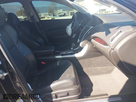 2017 Acura TLX w/Technology Pkg with VIN 19UUB1F59HA002325, listed as a IAAI auction lot 41666427 with 105,730 mi miles. Bid and sale history available at carsss.com. Image 5.