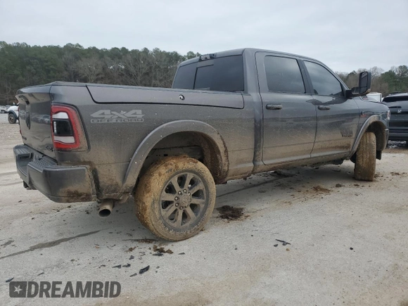 2022 Ram 2500 Laramie with VIN 3C6UR5FL7NG267832, listed as a Copart auction lot 45134075 with 26,755 mi miles and Salvage title. Bid and sale history available at DreamBid. Image 3.