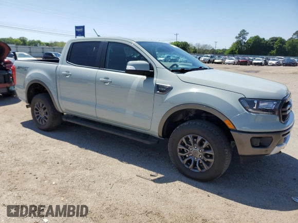 2022 Ford Ranger XL with VIN 1FTER4FH5NLD17035, listed as a Copart auction lot 51872065 with 25,982 mi miles and Salvage title. Bid and sale history available at DreamBid. Image 4.