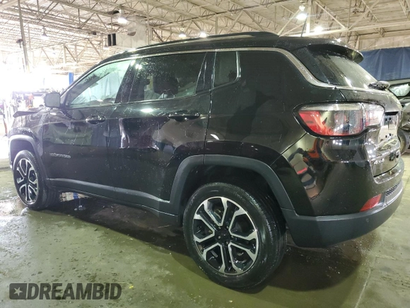 2022 Jeep Compass Limited z VIN 3C4NJDCB5NT146248, wystawiony jako Copart lot #49112635 z przebiegiem 21 730 mil mil oraz Szkoda całkowita • Salvage title. Historia ofert i sprzedaży dostępna na DreamBid. Obrazek 2.