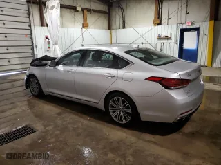 2019 Genesis G80 3.8L with VIN KMTFN4JE8KU309774, listed as a Copart auction lot 87968845 with 32,621 mi miles and Salvage Title. Bid and sale history available at carsss.com. Image 2.