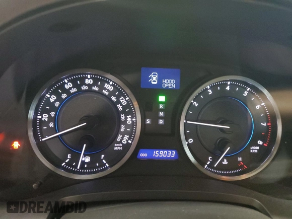 2012 Lexus IS 250 with VIN JTHCF5C21C5059246, listed as a Copart auction lot 63301575 with 159,033 mi miles and Salvage title. Bid and sale history available at DreamBid. Image 9.