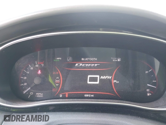 2013 Dodge Dart Limited with VIN 1C3CDFCH4DD224851, listed as a IAAI auction lot 41723111 with 63,812 mi miles and . Bid and sale history available at DreamBid. Image 7.