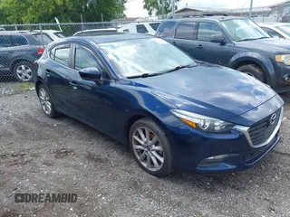 2017 Mazda 3 Touring with VIN 3MZBN1L76HM119511, listed as a IAAI auction lot 42756980 with 107,781 mi miles and . Bid and sale history available at DreamBid. Image 1.