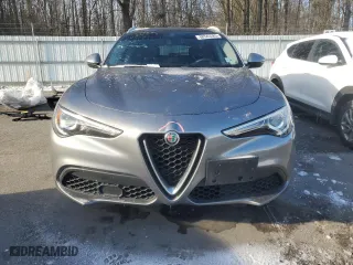 2020 Alfa Romeo Stelvio Sport with VIN ZASPAKANXL7C98870, listed as a Copart auction lot 88543385 with 61,698 mi miles and Salvage Title. Bid and sale history available at carsss.com. Image 5.