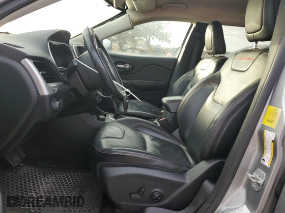2014 Jeep Cherokee Trailhawk with VIN 1C4PJMBB3EW158869, listed as a Copart auction lot 42860515 with 135,172 mi miles and Non repairable. Bid and sale history available at DreamBid. Image 7.