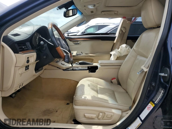 2013 Lexus ES 300h with VIN JTHBW1GG9D2023205, listed as a Copart auction lot 53585885 with 153,684 mi miles and Salvage title. Bid and sale history available at DreamBid. Image 7.