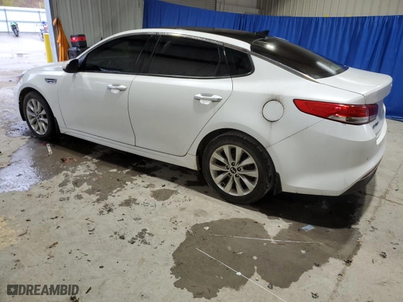 2017 Kia Optima EX with VIN 5XXGU4L31HG136468, listed as a Copart auction lot 84818844 with 119,383 mi miles and Salvage Title. Bid and sale history available at carsss.com. Image 2.