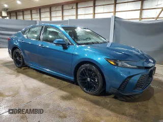 2025 Toyota Camry LE with VIN 4T1DAACK4SU503491, listed as a Copart auction lot 55320605 with Not Provided miles and Clean Title. Bid and sale history available at DreamBid. Image 4.