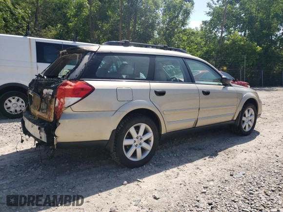 2008 Subaru Outback i with VIN 4S4BP61C587341442, listed as a Copart auction lot 62070945 with 136,428 mi miles and Salvage title. Bid and sale history available at DreamBid. Image 3.