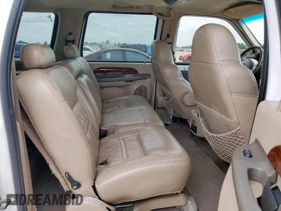 2000 Ford Excursion Limited с VIN 1FMNU42SXYEC01446, выставлен на аукционе Copart как лот 58023065 с пробегом 233 341 миль миль и Списание • Salvage title. История ставок и продаж доступна на DreamBid. Изображение 11.