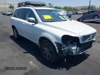 2014 Volvo XC90 with VIN YV4952CY6E1691572, listed as a IAAI auction lot 42447956 with 139,623 mi miles and . Bid and sale history available at DreamBid. Image 1.