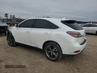 2014 Lexus RX 450h with VIN JTJZB1BA7E2413880, listed as a Copart auction lot 44543315 with 119,351 mi miles and Salvage title. Bid and sale history available at DreamBid. Image 2.