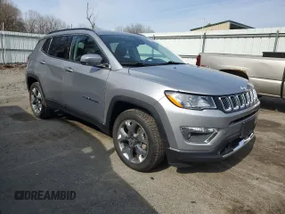 2021 Jeep Compass Limited with VIN 3C4NJDCB6MT528495, listed as a Copart auction lot 48039575 with 69,006 mi miles and Salvage Title. Bid and sale history available at DreamBid. Image 4.