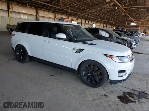 2017 Land Rover Range Rover Sport HSE with VIN SALWR2FKXHA668715, listed as a Copart auction lot 56838275 with 119,201 mi miles and Clean title. Bid and sale history available at DreamBid. Image 4.