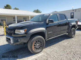 2019 Chevrolet Colorado 4WD ZR2 with VIN 1GCGTEEN5K1297416, listed as a Copart auction lot 48428315 with 47,941 mi miles and Salvage Title. Bid and sale history available at carsss.com. Image 1.
