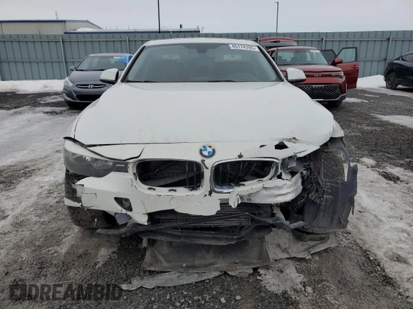 2015 BMW 3 Series 320i xDrive with VIN WBA3C3C54FP663971, listed as a Copart auction lot 45174765 with 158,500 mi miles and Salvage Title. Bid and sale history available at carsss.com. Image 5.