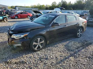 2019 Kia Optima LX with VIN 5XXGT4L36KG375315, listed as a Copart auction lot 51592535 with 53,103 mi miles and Salvage Title. Bid and sale history available at carsss.com. Image 1.