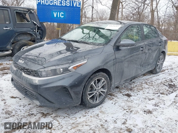2022 Kia Forte LXS with VIN 3KPF24ADXNE435362, listed as a IAAI auction lot 41624362 with 54,930 mi miles and . Bid and sale history available at DreamBid. Image 17.