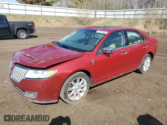 2010 Lincoln MKZ with VIN 3LNHL2GC8AR616709, listed as a Copart auction lot 53723045 with 169,385 mi miles and Clean Title. Bid and sale history available at carsss.com. Image 1.