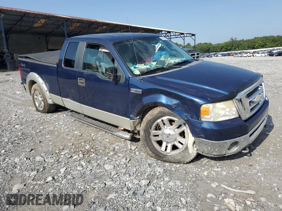 2007 Ford F-150 XLT z VIN 1FTPX14527NA63314, wystawiony jako Copart lot #63019603 z przebiegiem Nie podano mil oraz Szkoda całkowita • Salvage title. Historia ofert i sprzedaży dostępna na DreamBid. Obrazek 4.