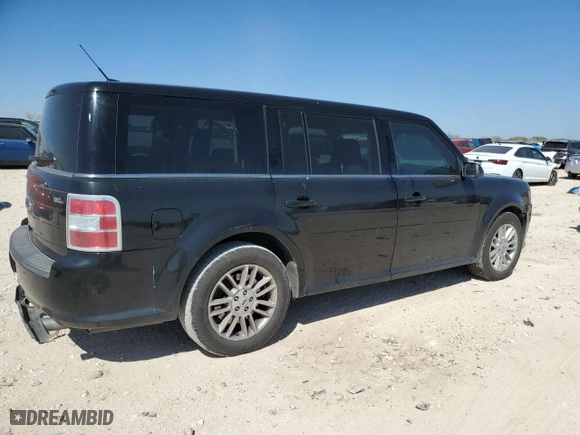 2014 Ford Flex SEL with VIN 2FMGK5C86EBD04247, listed as a Copart auction lot 48914575 with 137,775 mi miles and Salvage Title. Bid and sale history available at carsss.com. Image 3.